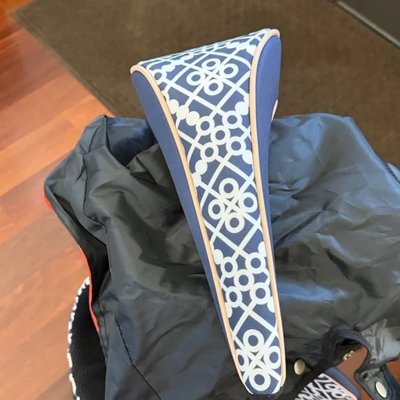 Spartina Navy and White Golf Bag: INCLUDES DRIVER COVER - Picture 8 of 9